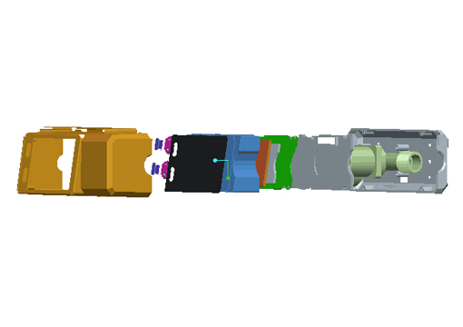 Mifare Card Integrated Water Controller structure