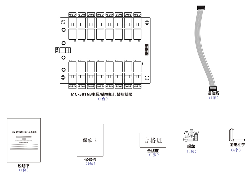 電梯門禁擴(kuò)展板配件