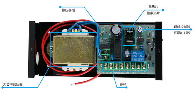 門禁電源的外觀